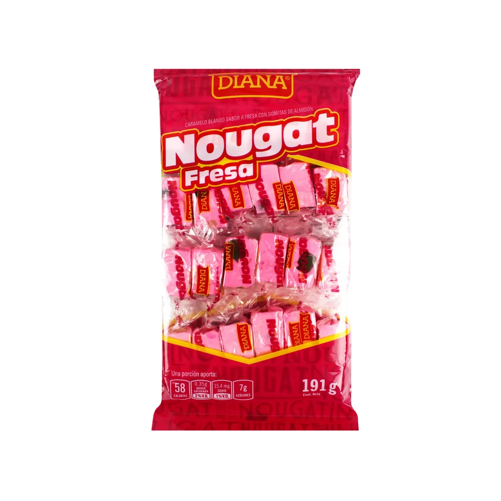 Nougat Fresa – Bolsa de 24 unidades
