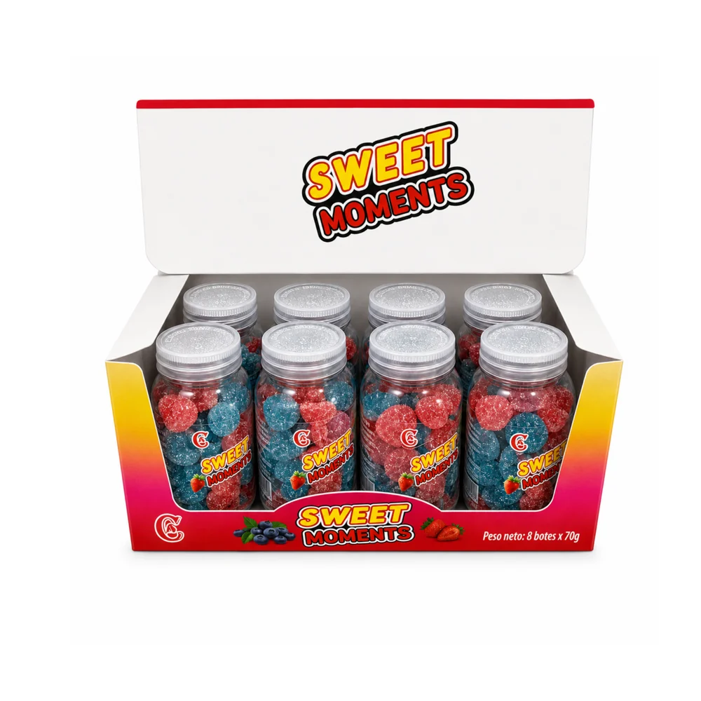 Sweet Moment Frasco – Display de 8 unidades · Tipo: Corazon