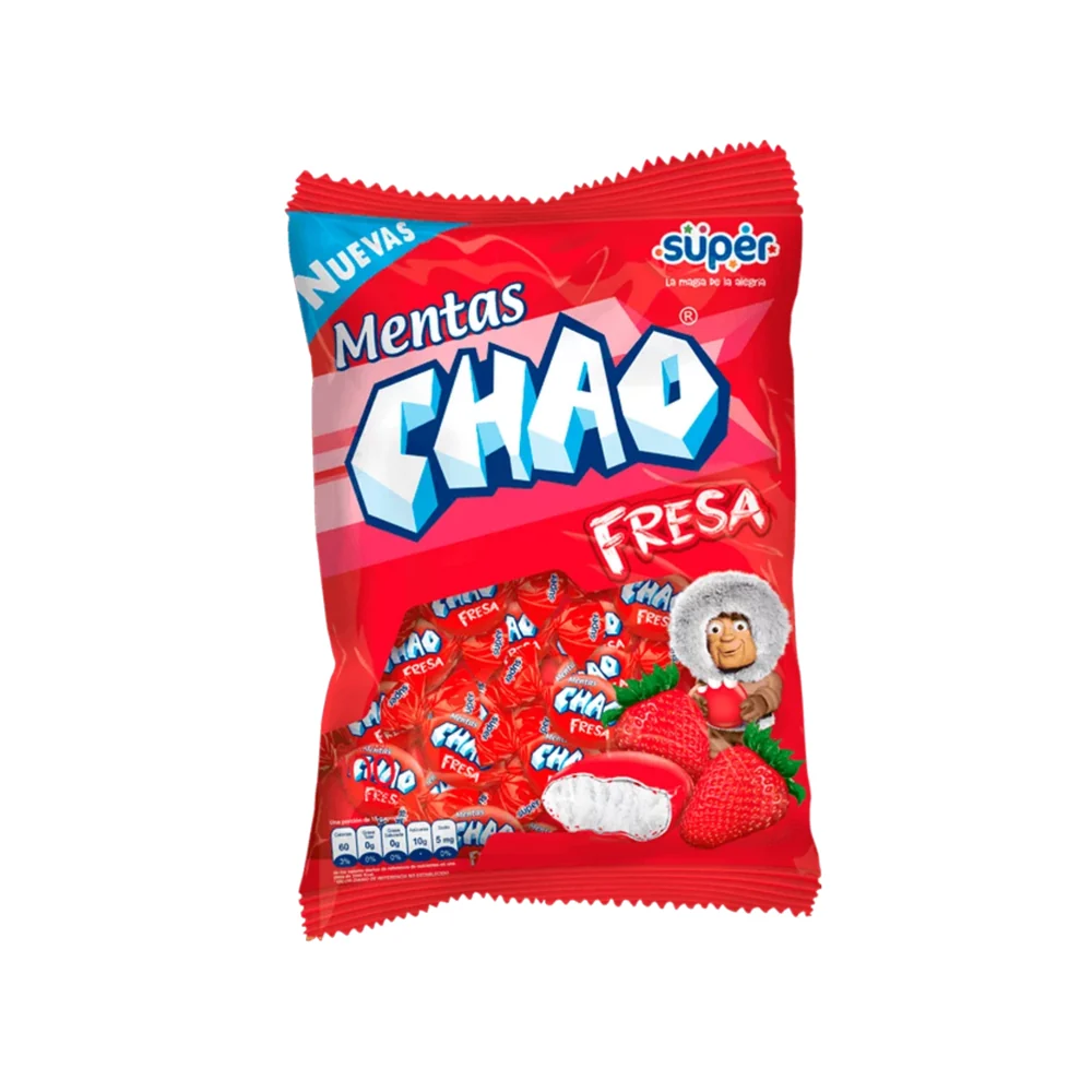 Menta Chao – Bolsa de 100 unidades · Tipo: Fresa