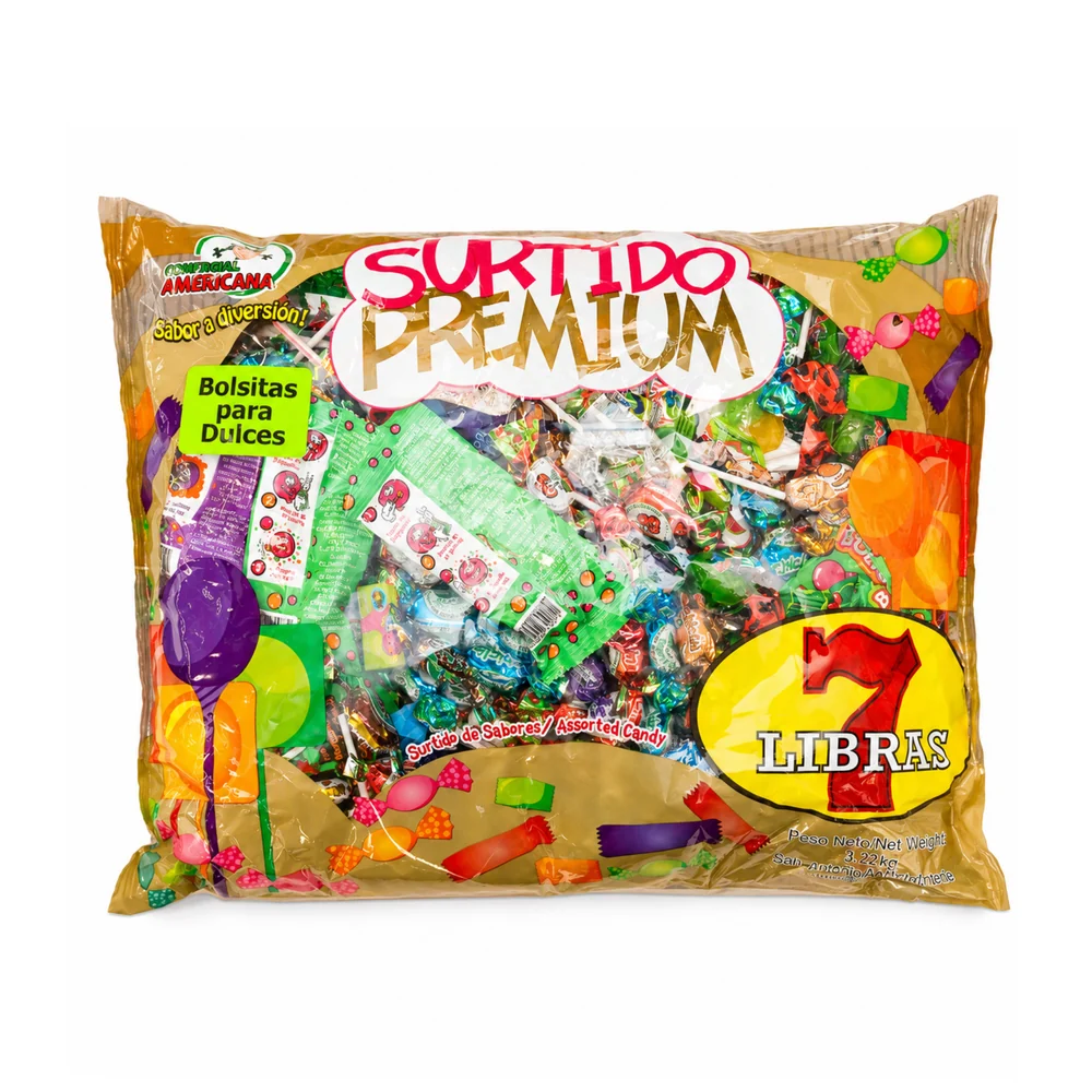 Surtido Premium Americana Grande – Bolsa de 7 lb