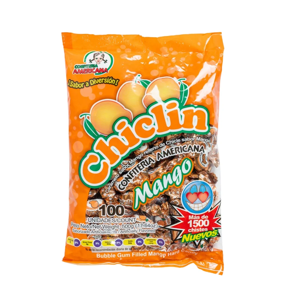 Chiclin – Bolsa de 100 unidades · Tipo: Mango