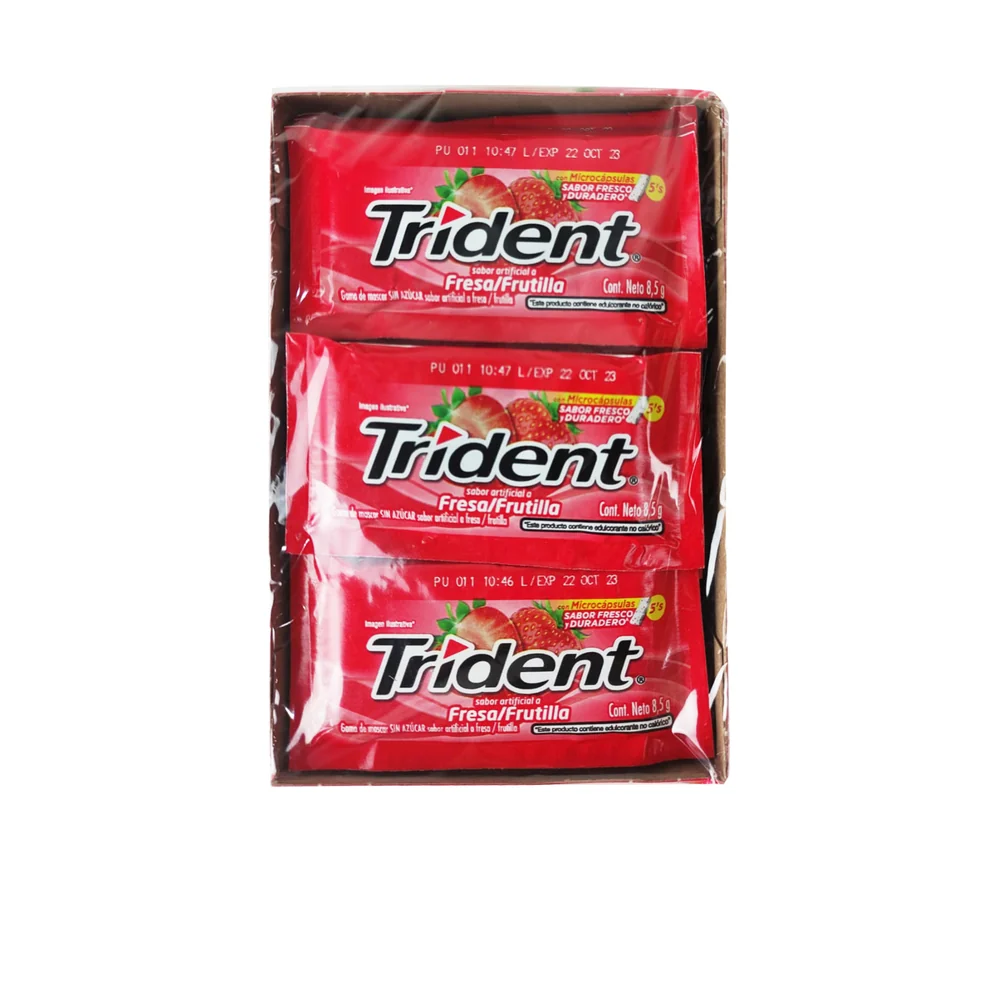 Trident 18/5 – Display de 18 unidades · Fresa