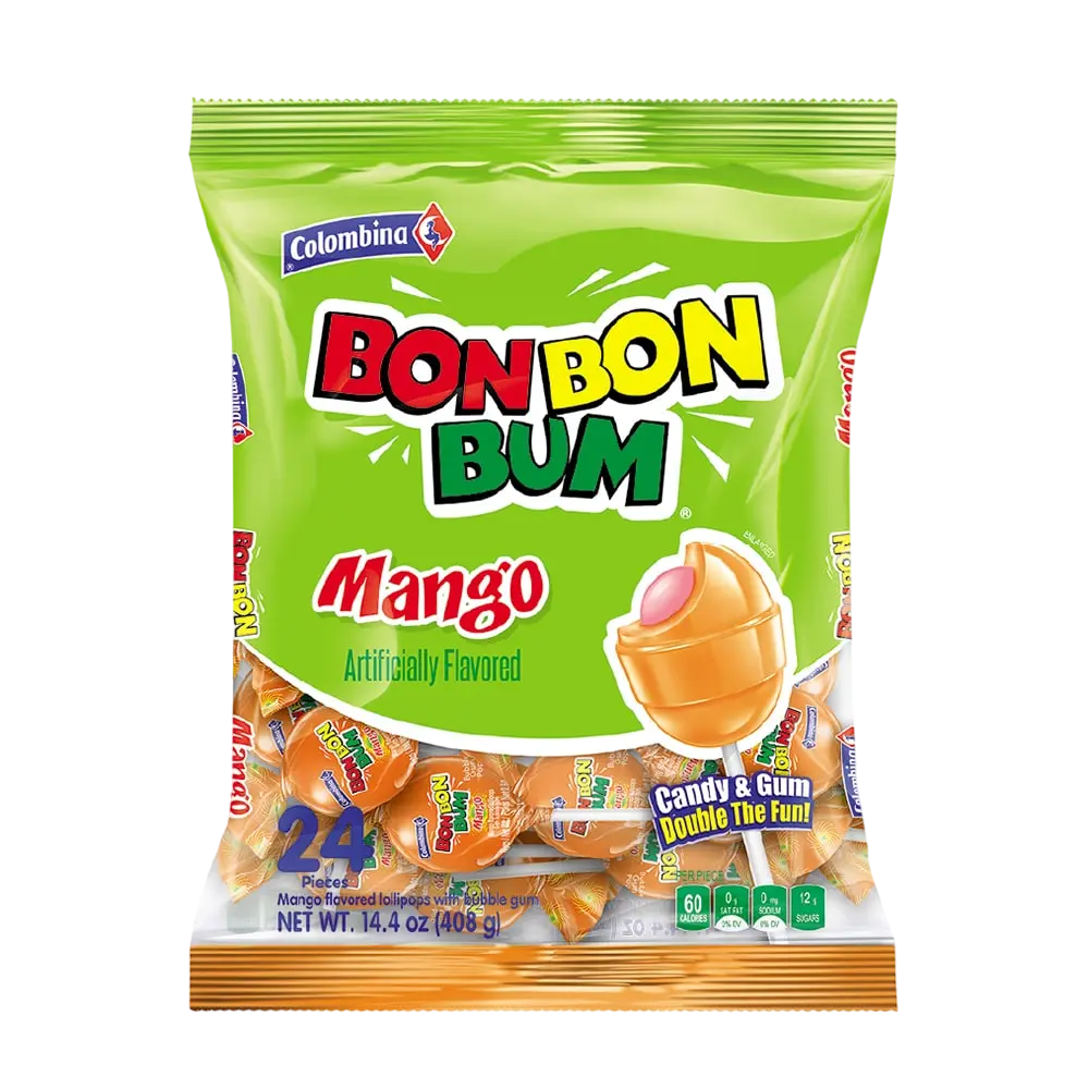 Bombon Colombina 17g – Bolsa de 24 unidades ·  Mango