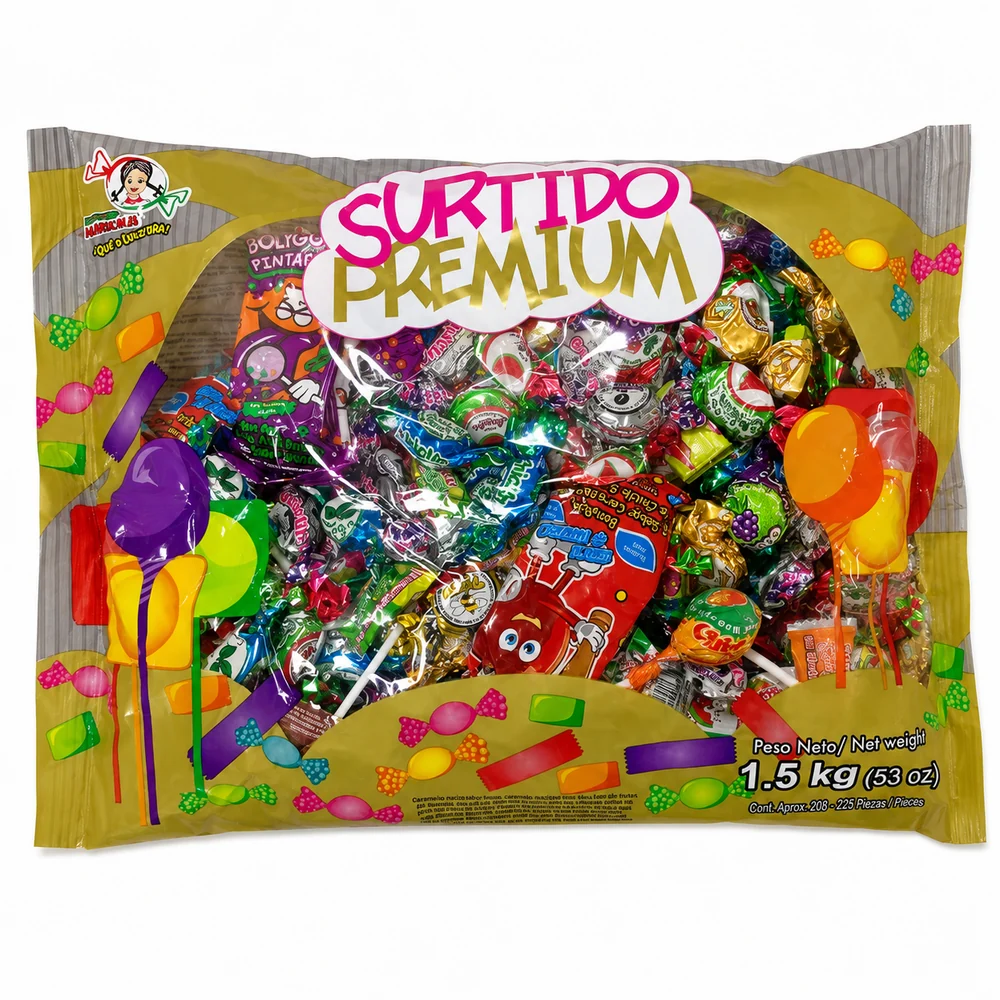 Surtido Premium Americana Pequeño – Bolsa de 1.5 kg