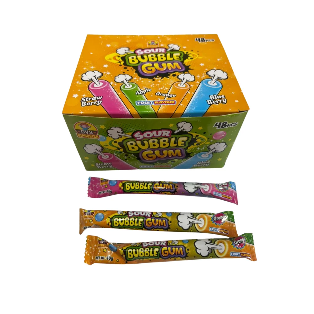 Sour Bubble Gum DVS – Display de 48 unidades