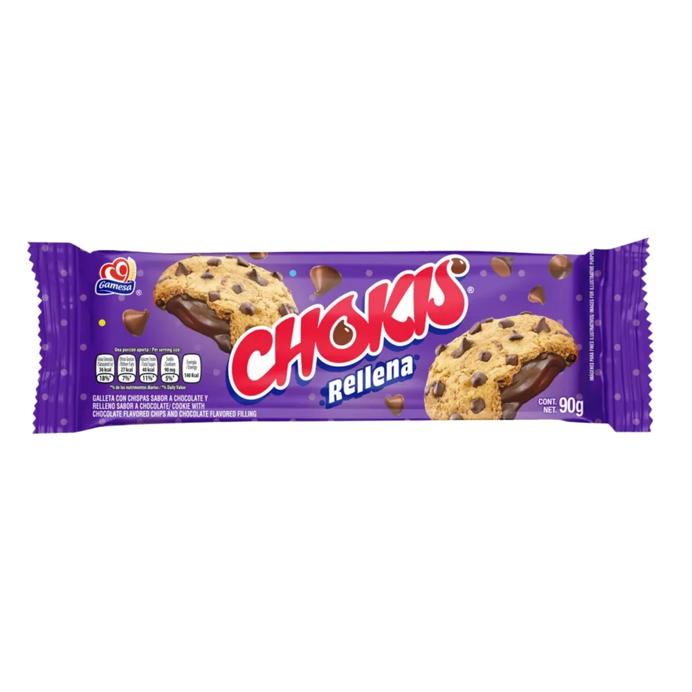 Chokis Rellena – Unidad de 90 g
