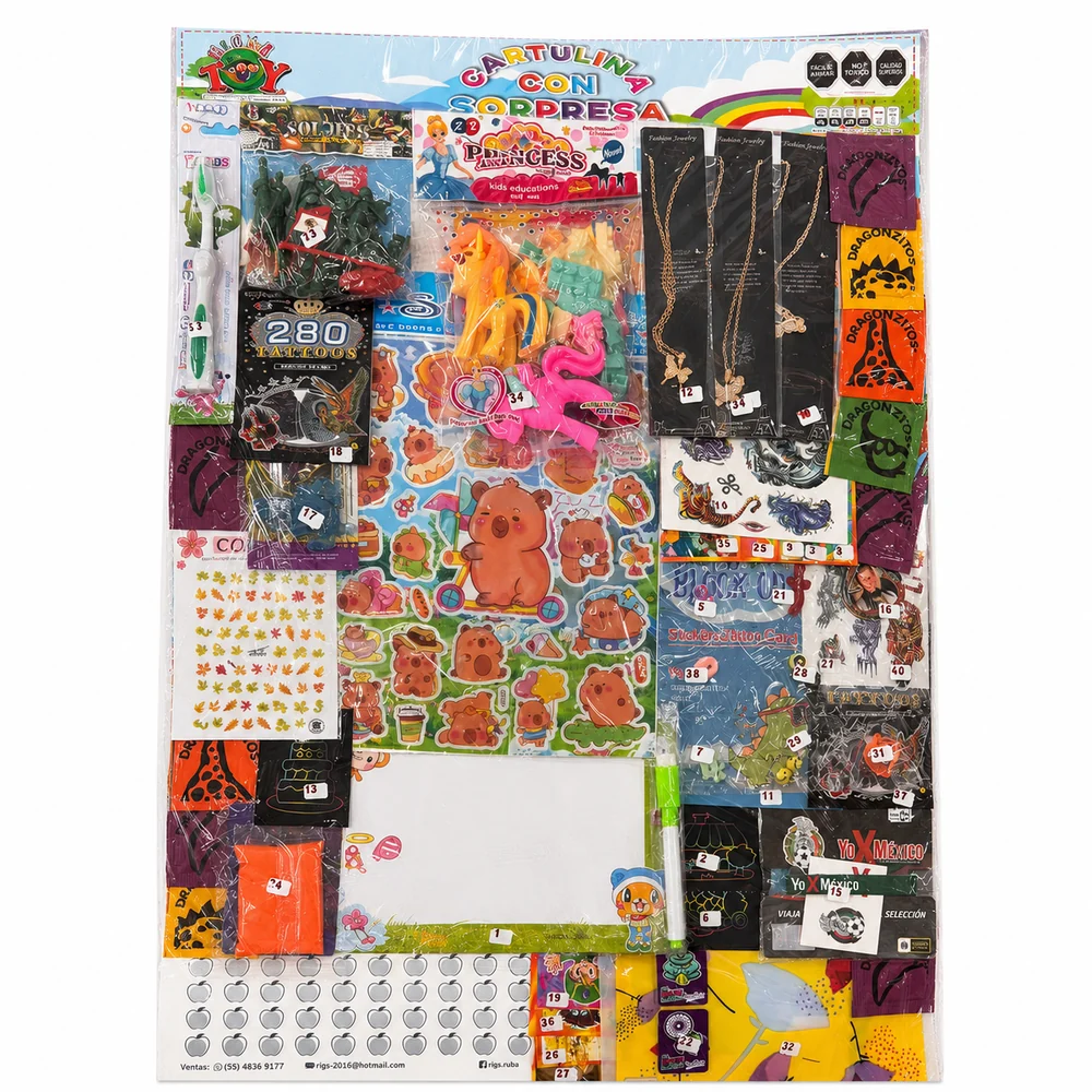 Rifa Premios – Carton de 51 numeros