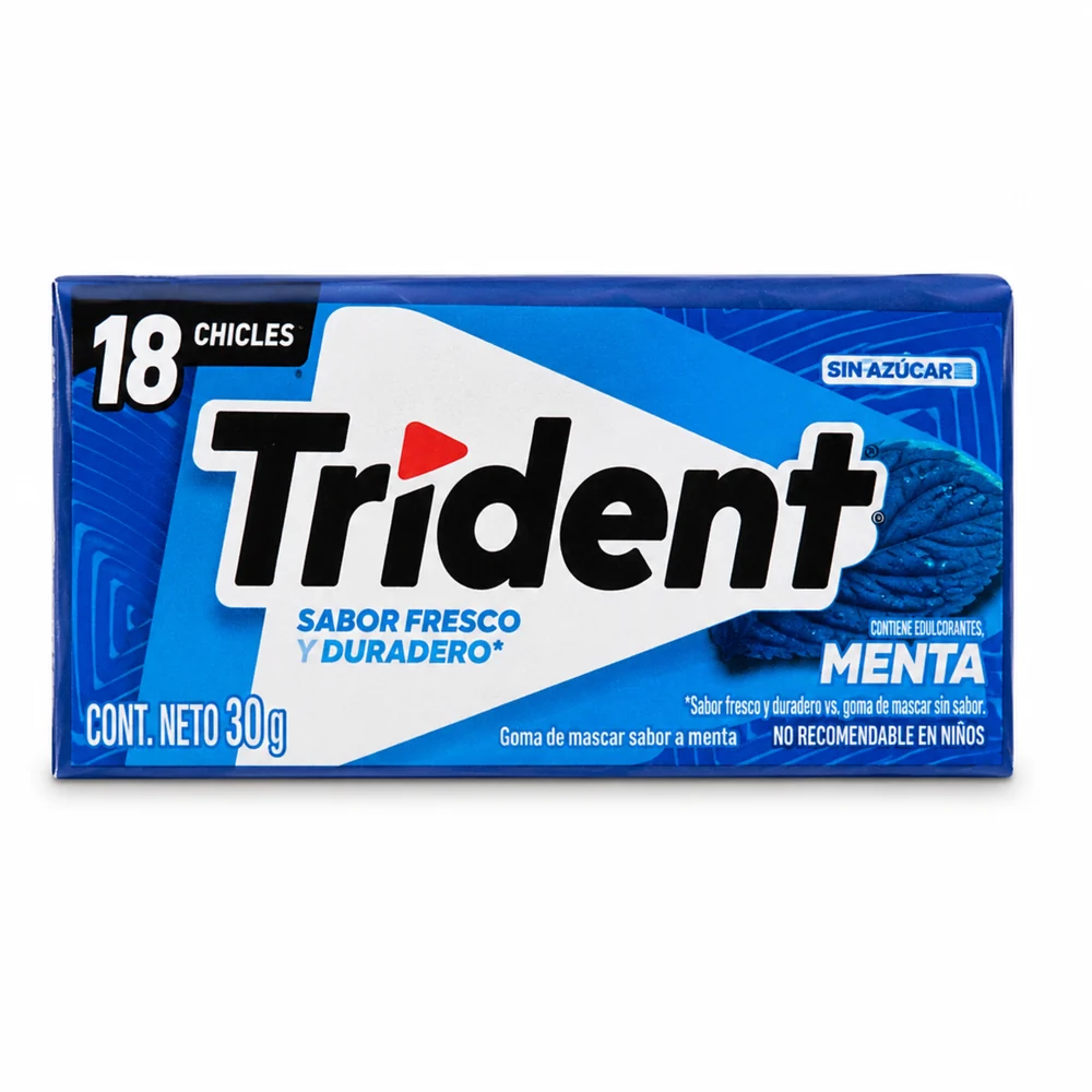 Trident Val-u-pak 12x12 ·  Menta