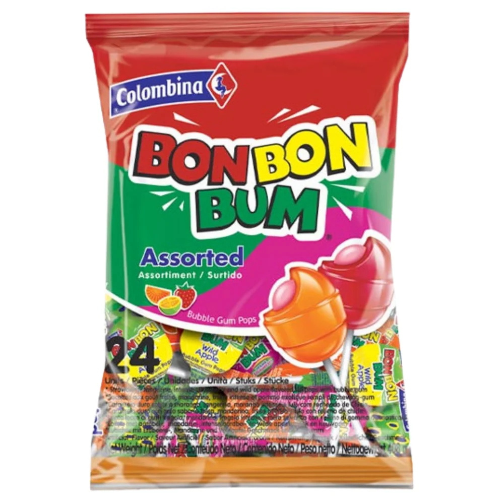 Bombon Colombina 17g – Bolsa de 24 unidades ·  Surtido / Mixto