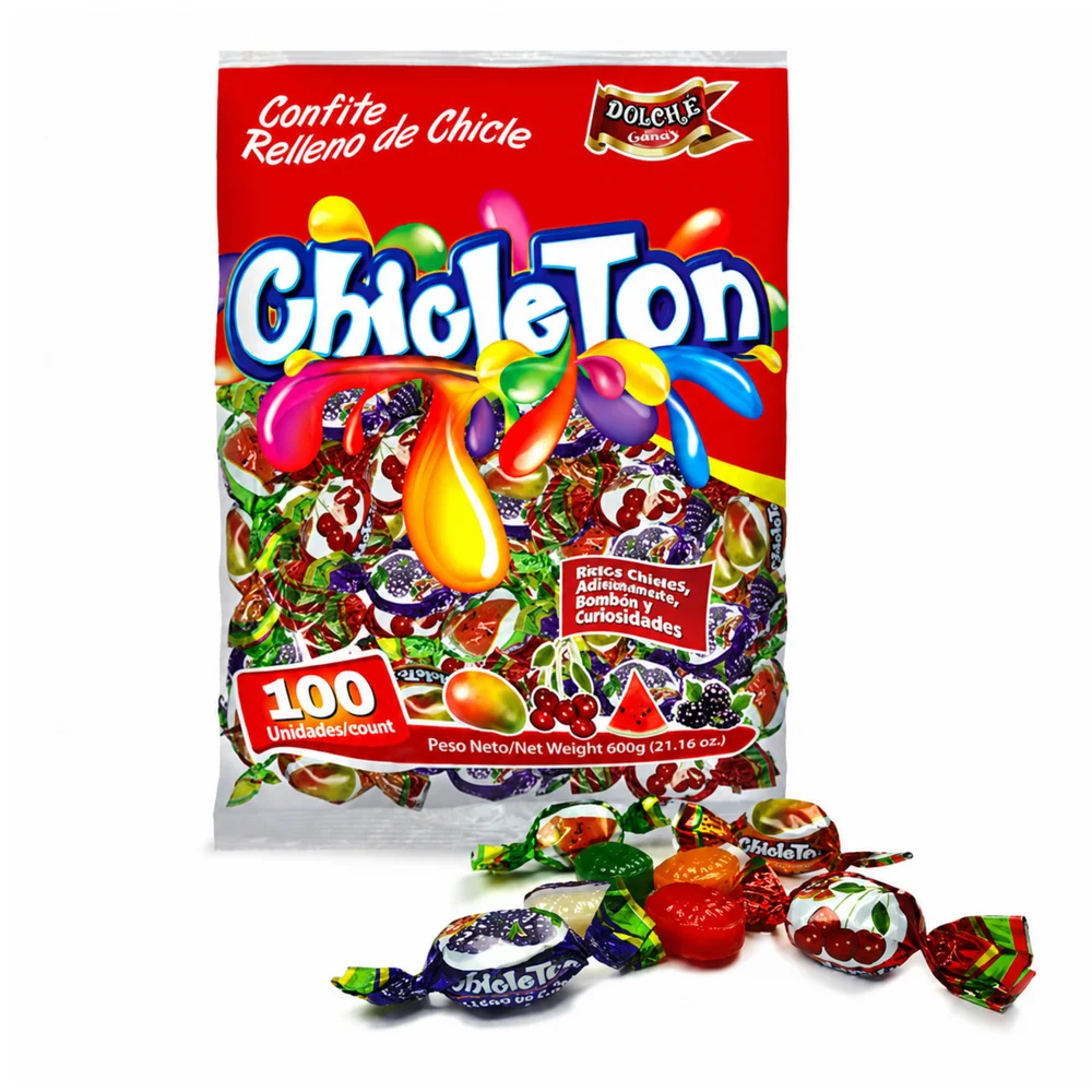 Chicleton – Bolsa de 100 unidades · Tipo: Surtido