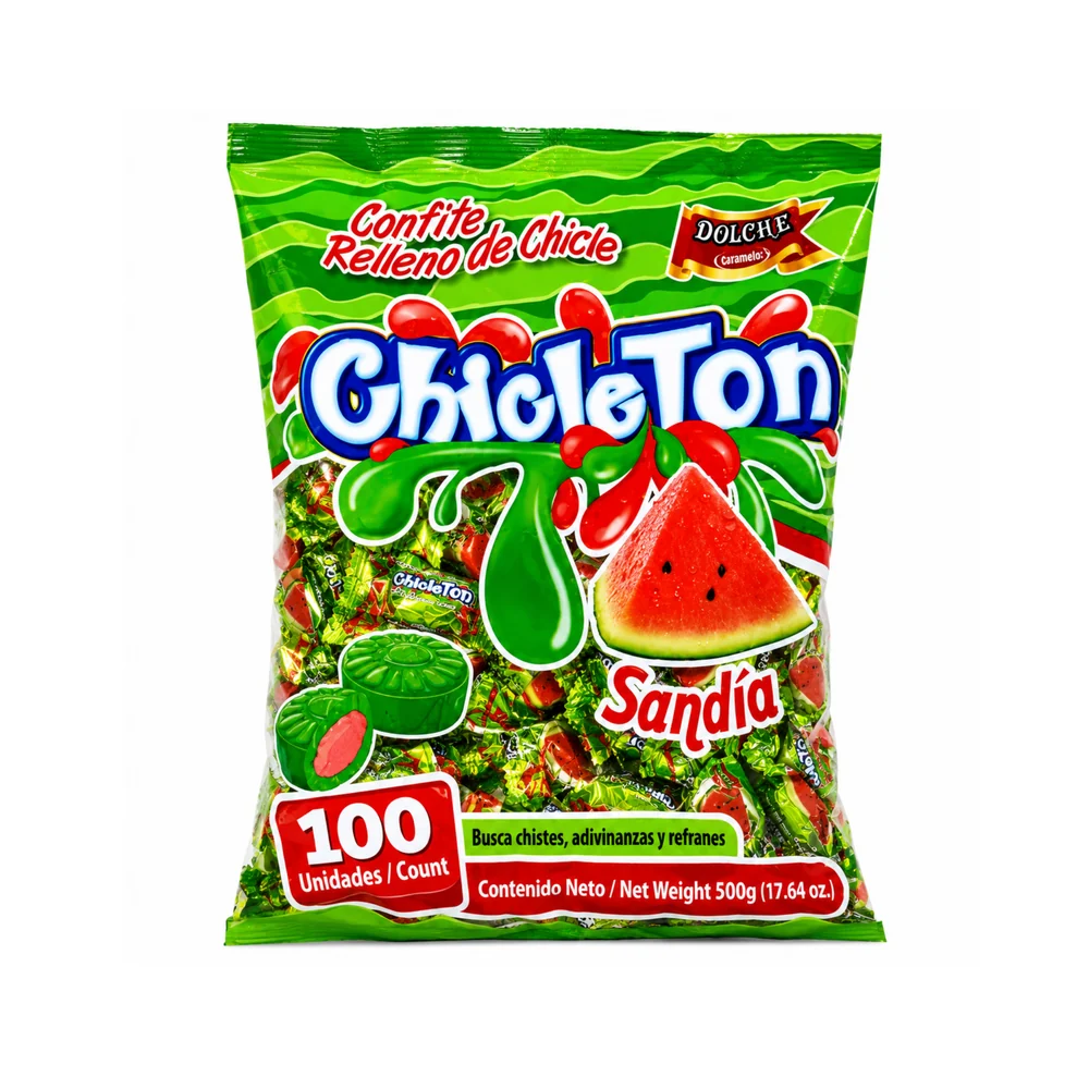 Chicleton – Bolsa de 100 unidades ·  Sandia