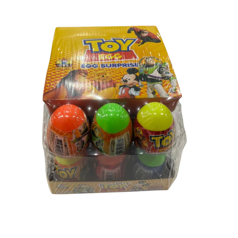 Egg Toy DVS – Display de 24 unidades