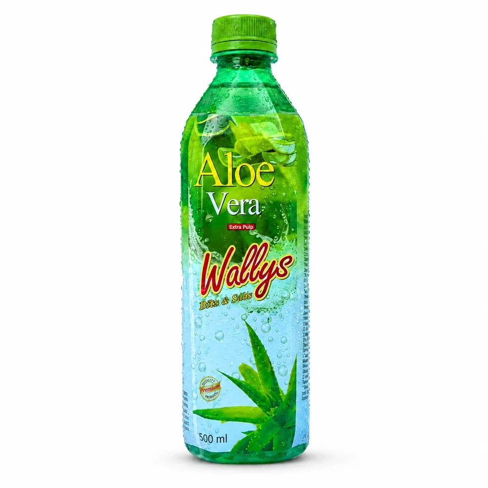 Jugo Sábila Wallys – Caja de 24 unidades - 500 ml
