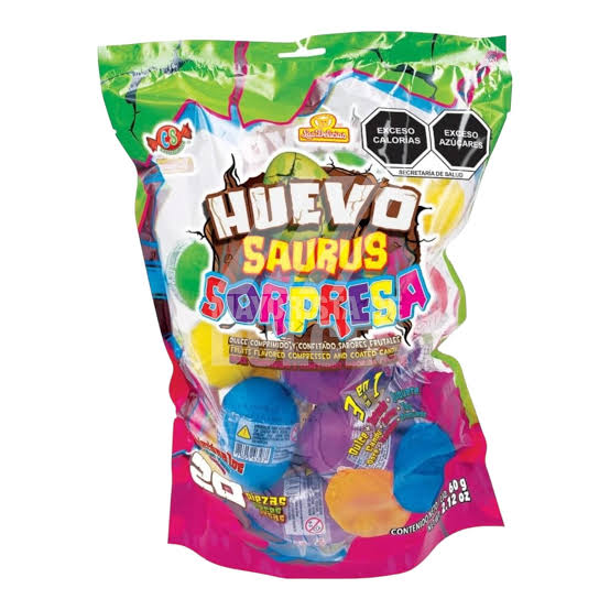 Huevo Sorpresa – Bolsa de 20 unidades · Tipo: Saurio