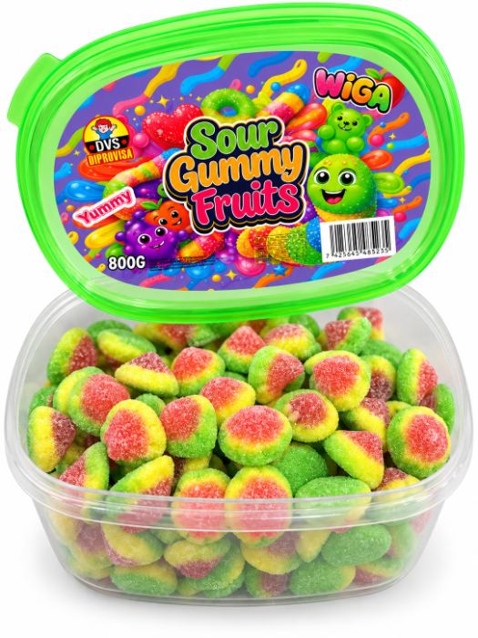 Sour gummy - Gusano 150 unidades