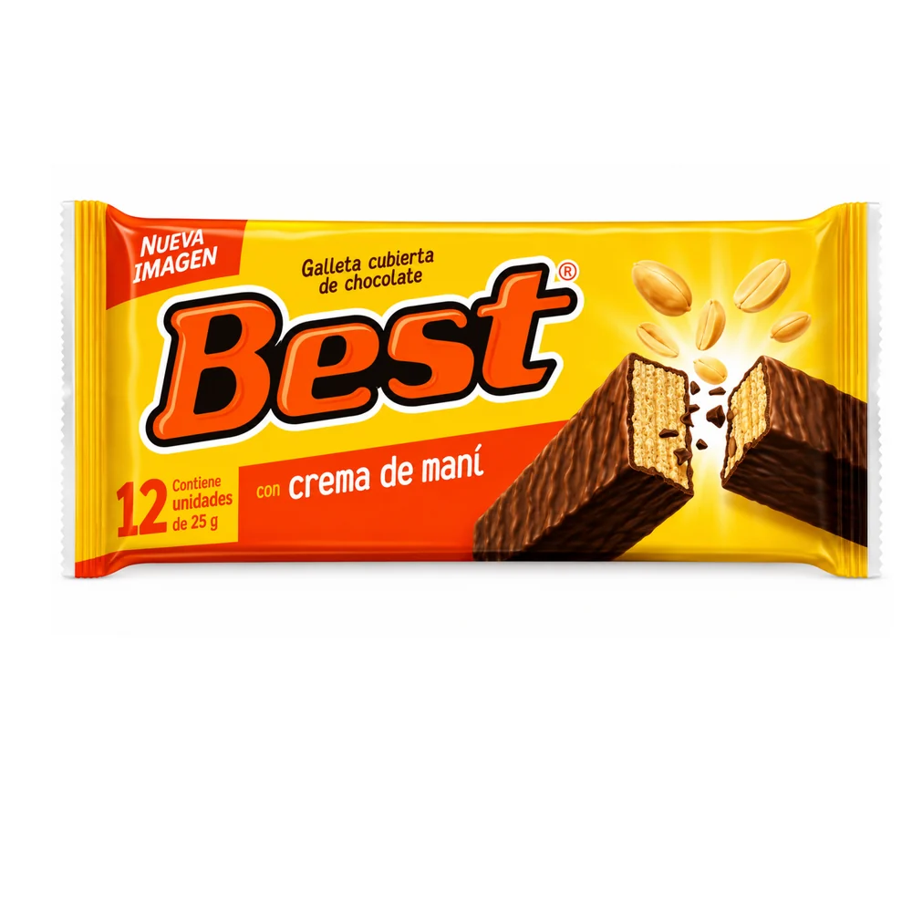 Galleta Best Mani – Ristra de 12 unidades