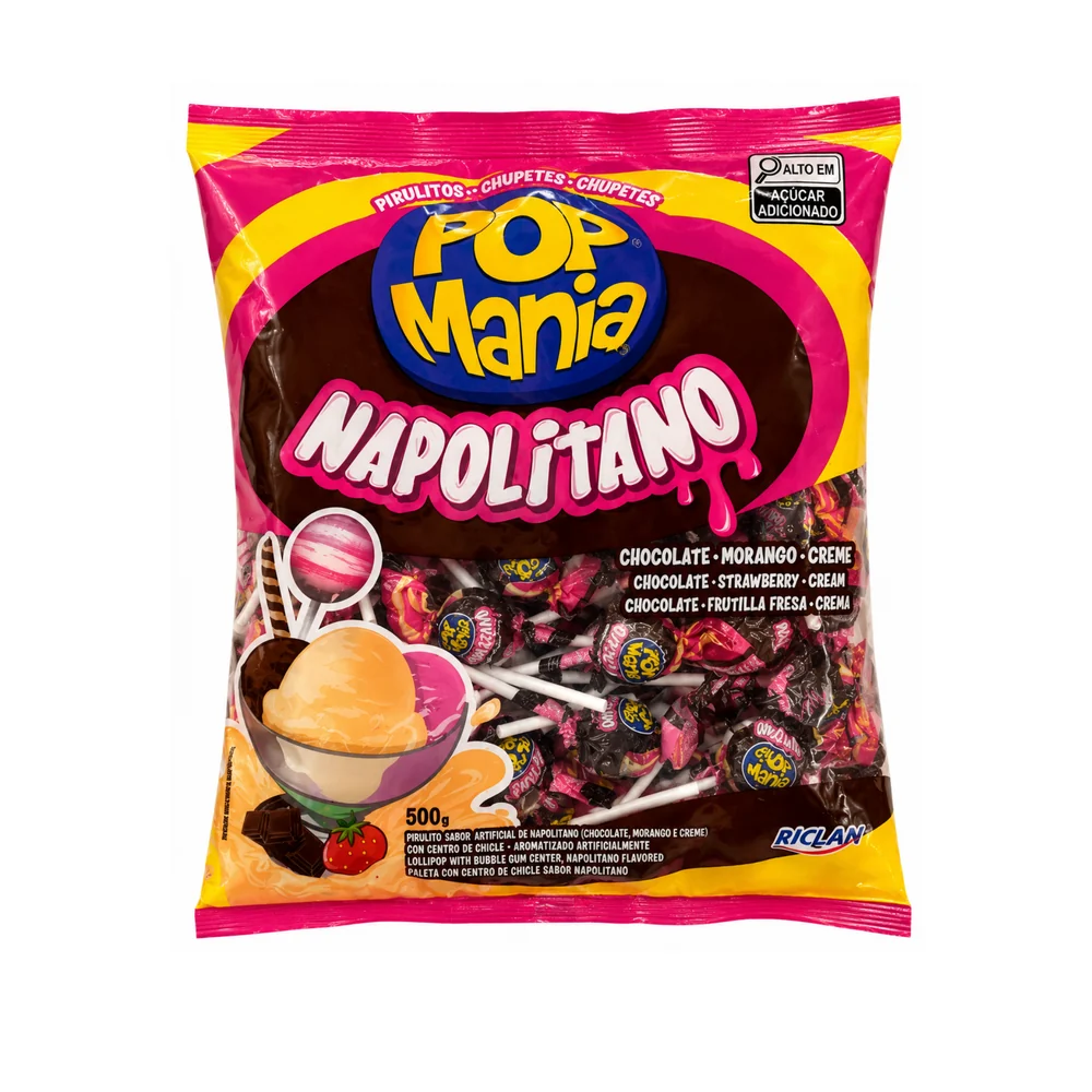Bon Bon Pop Mania – Bolsa de 55 unidades · Tipo:: Napolitano