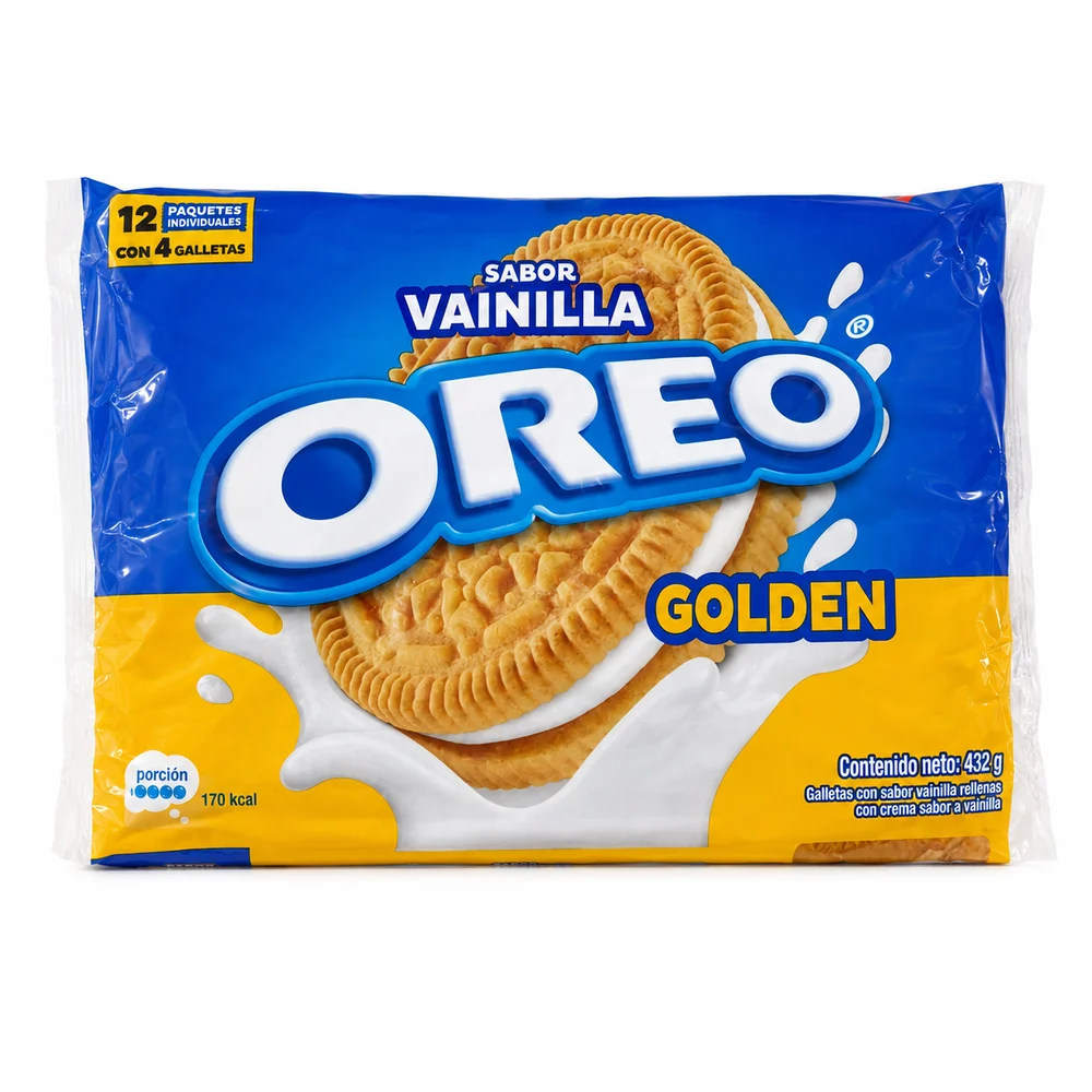 Oreo Vainilla – Paquete de 12 unidades