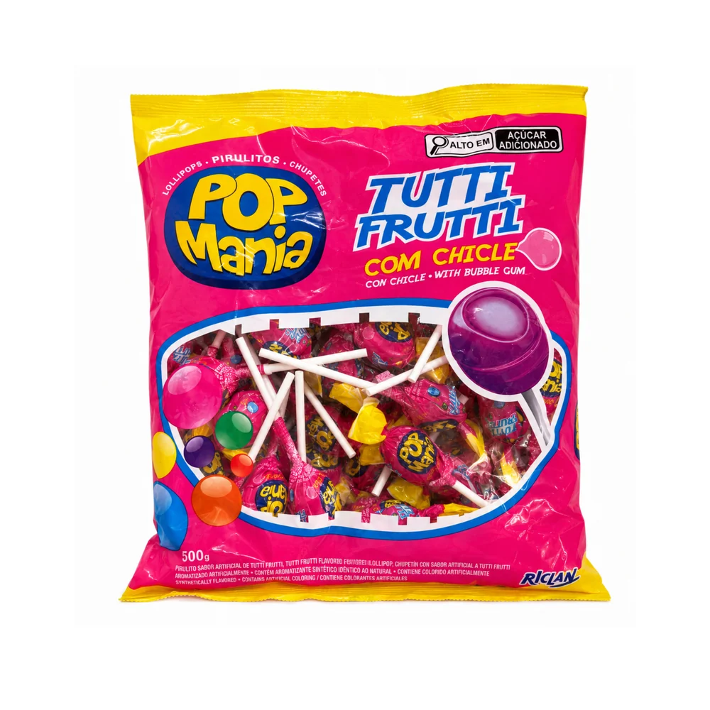 Bon Bon Pop Mania – Bolsa de 55 unidades · Tipo:: Tutti Frutti