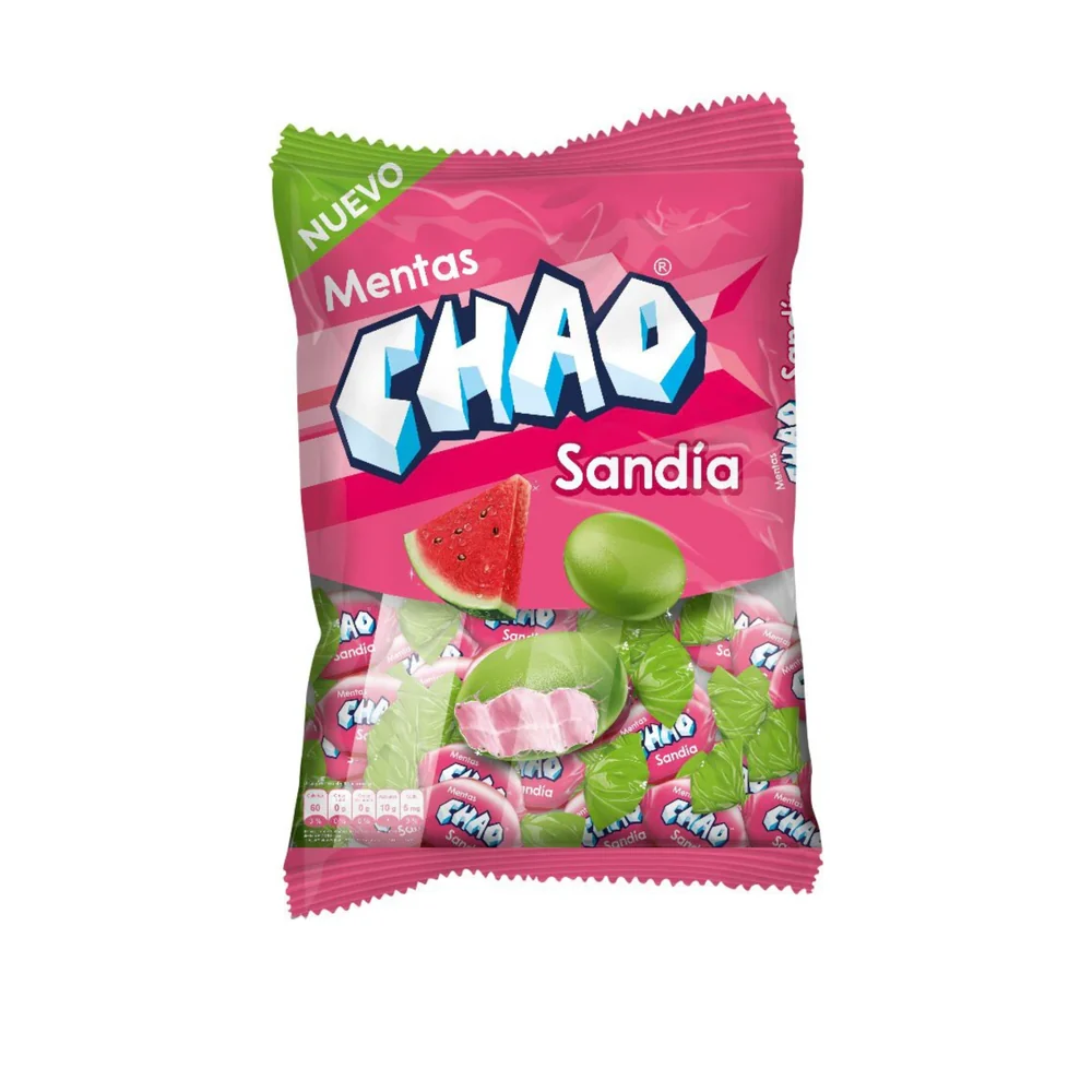 Menta Chao – Bolsa de 100 unidades · Tipo: Sandia