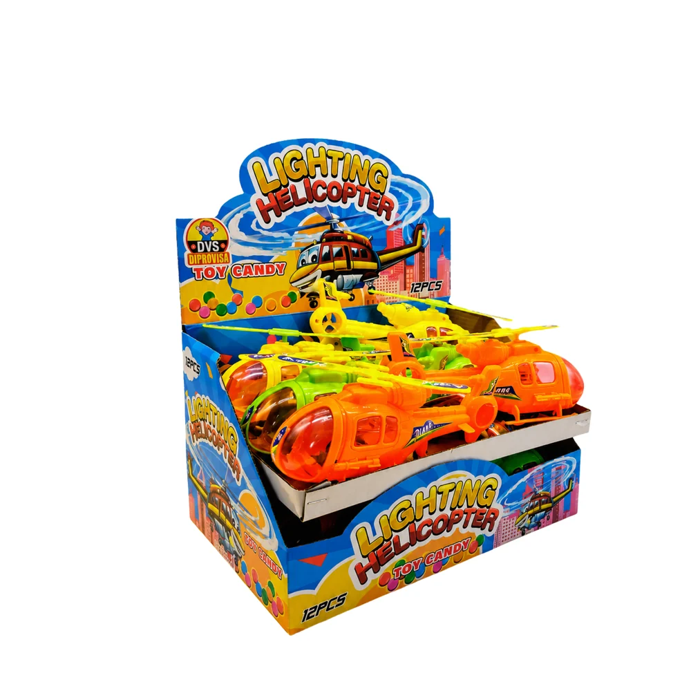 Toy Lighting Helicopter – Display de 24 unidades