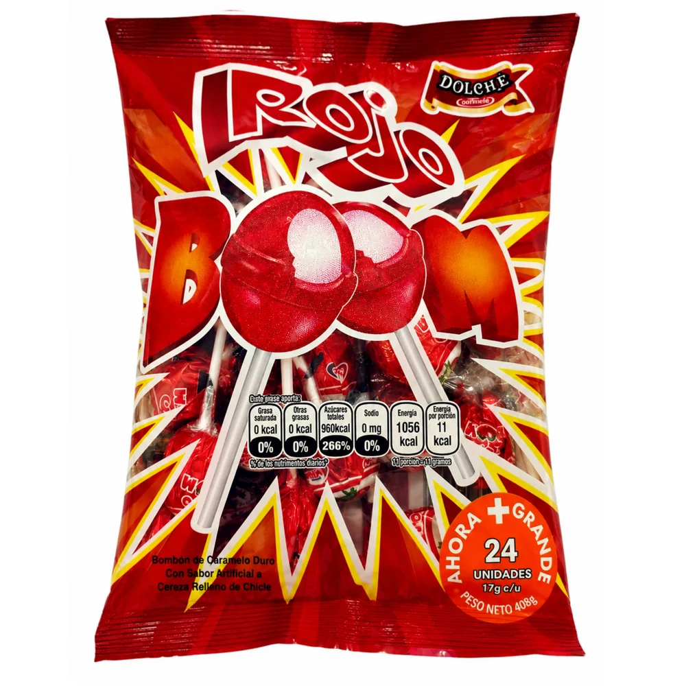 Bombom Venus 17gr – Bolsa de 24 unidades · Tipo:: Rojo