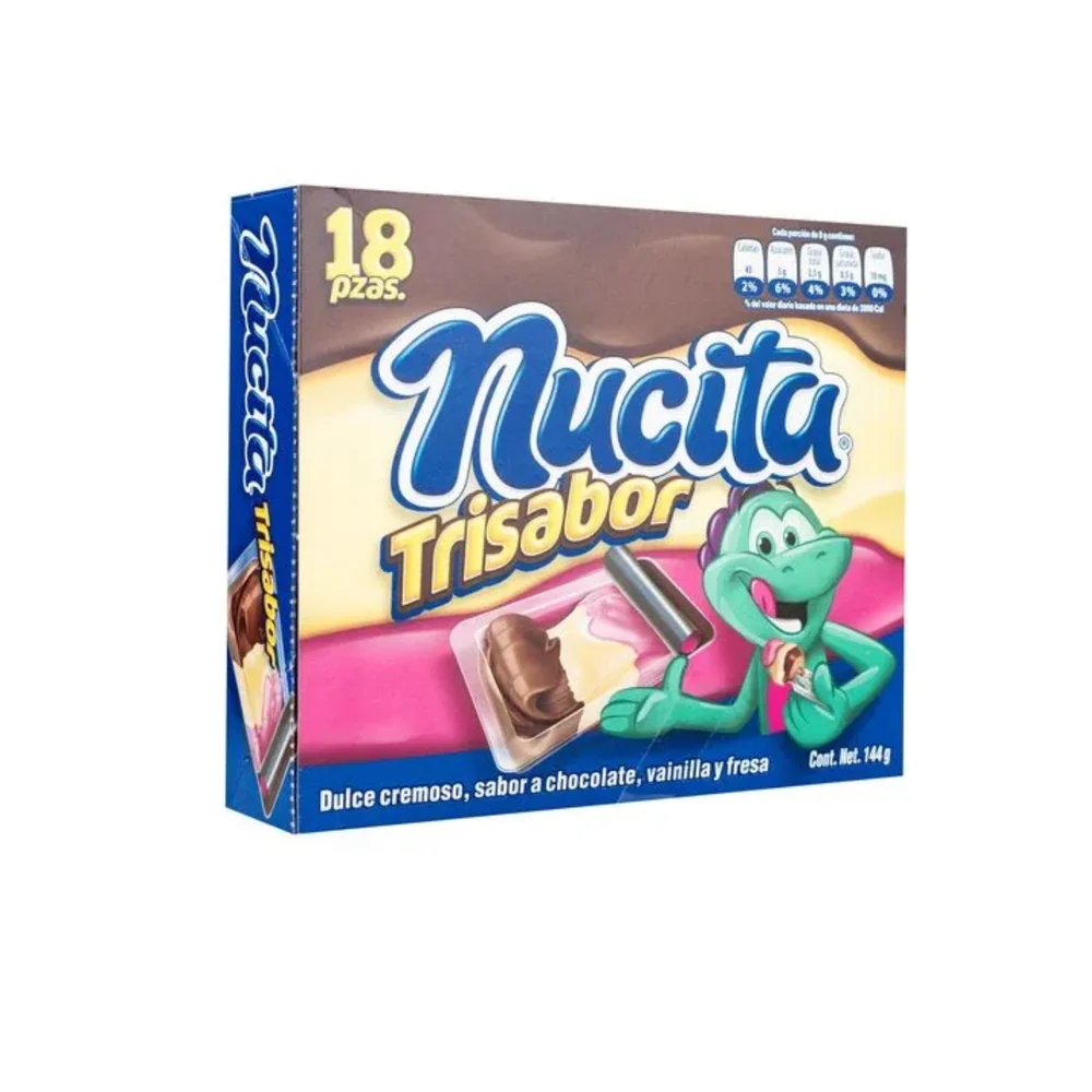 Nucita Trisabor – Display de 18 unidades