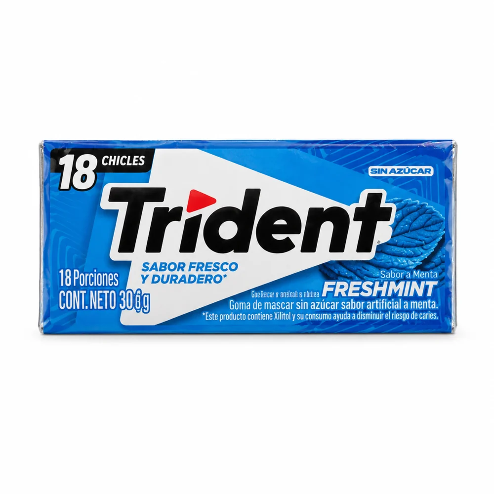 Trident Val-u-pak 12x12 ·  Fresmint