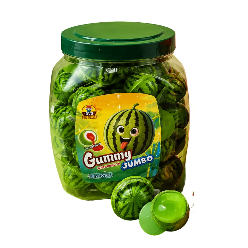 Gummy Jumbo – Bote de 50 unidades · Sandia