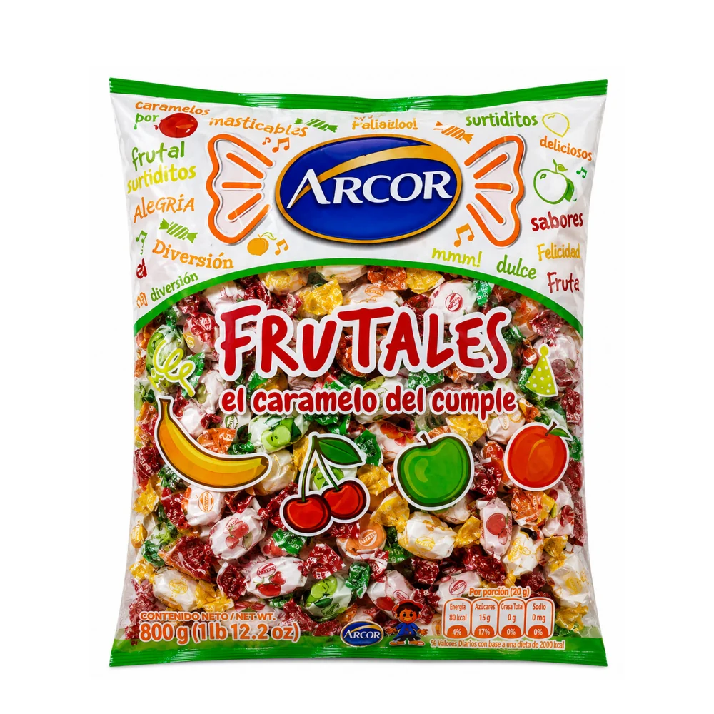Frutales Masticables Arcor 242u – Bolsa
