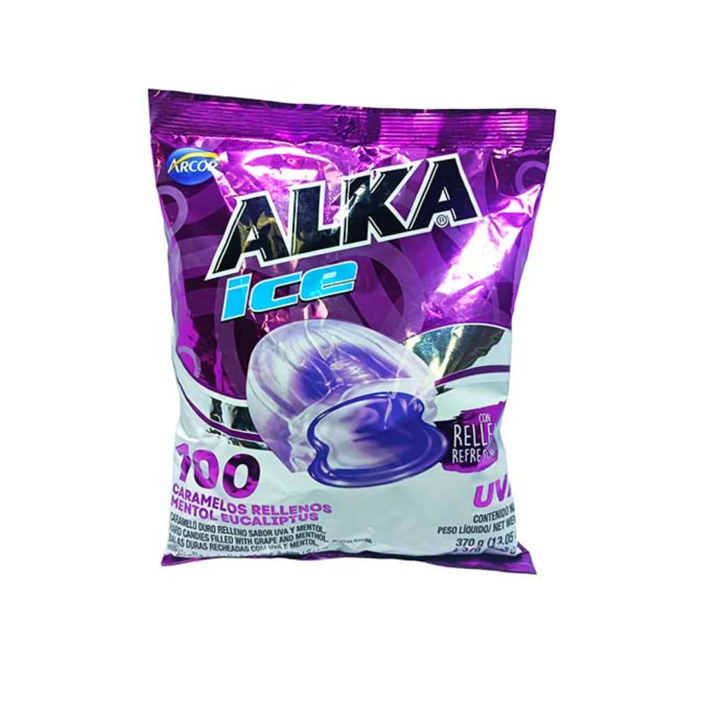 Alka Bolsa – Bolsa de 100 unidades · Tipo: Uva