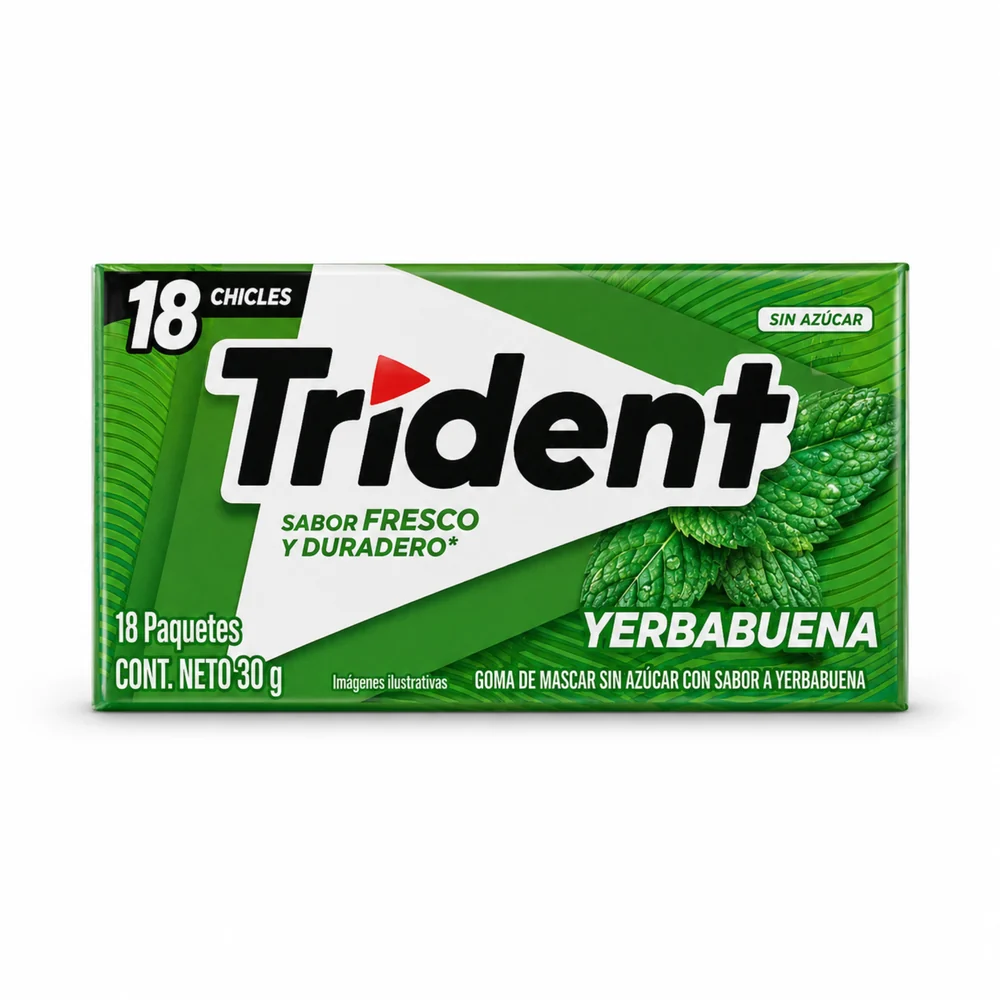 Trident Val-u-pak 12x12 · Yerbabuena