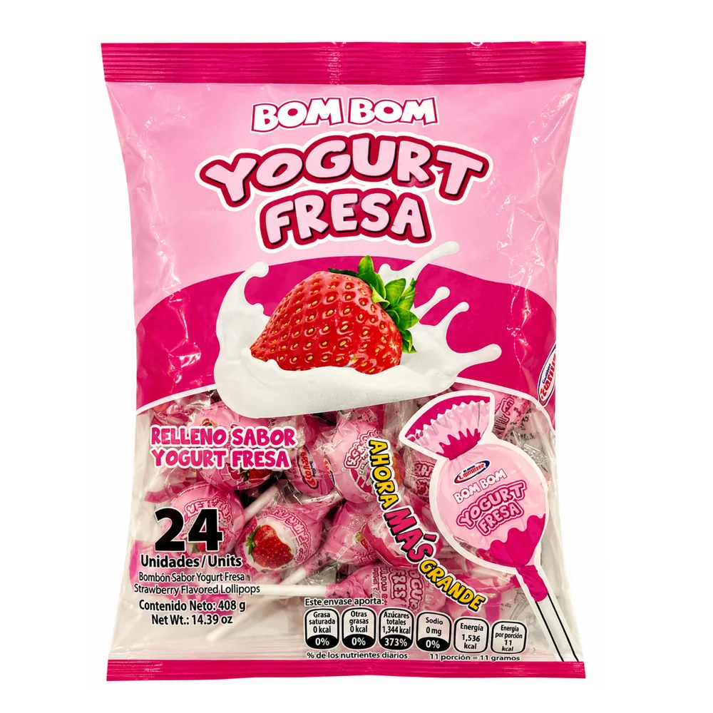 Bombom Venus 17gr – Bolsa de 24 unidades · Tipo:: yogurt