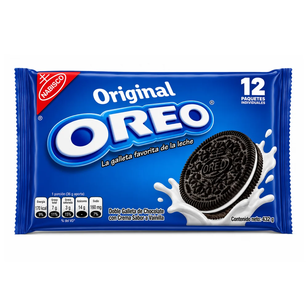 Oreo Regular – Paquete de 12 unidades