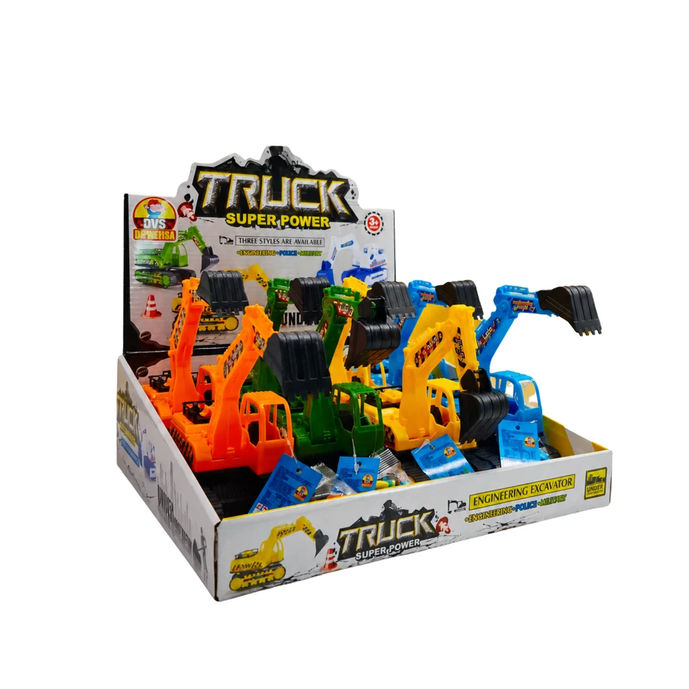Toy Truck Super Power Retro – Display de 8 unidades