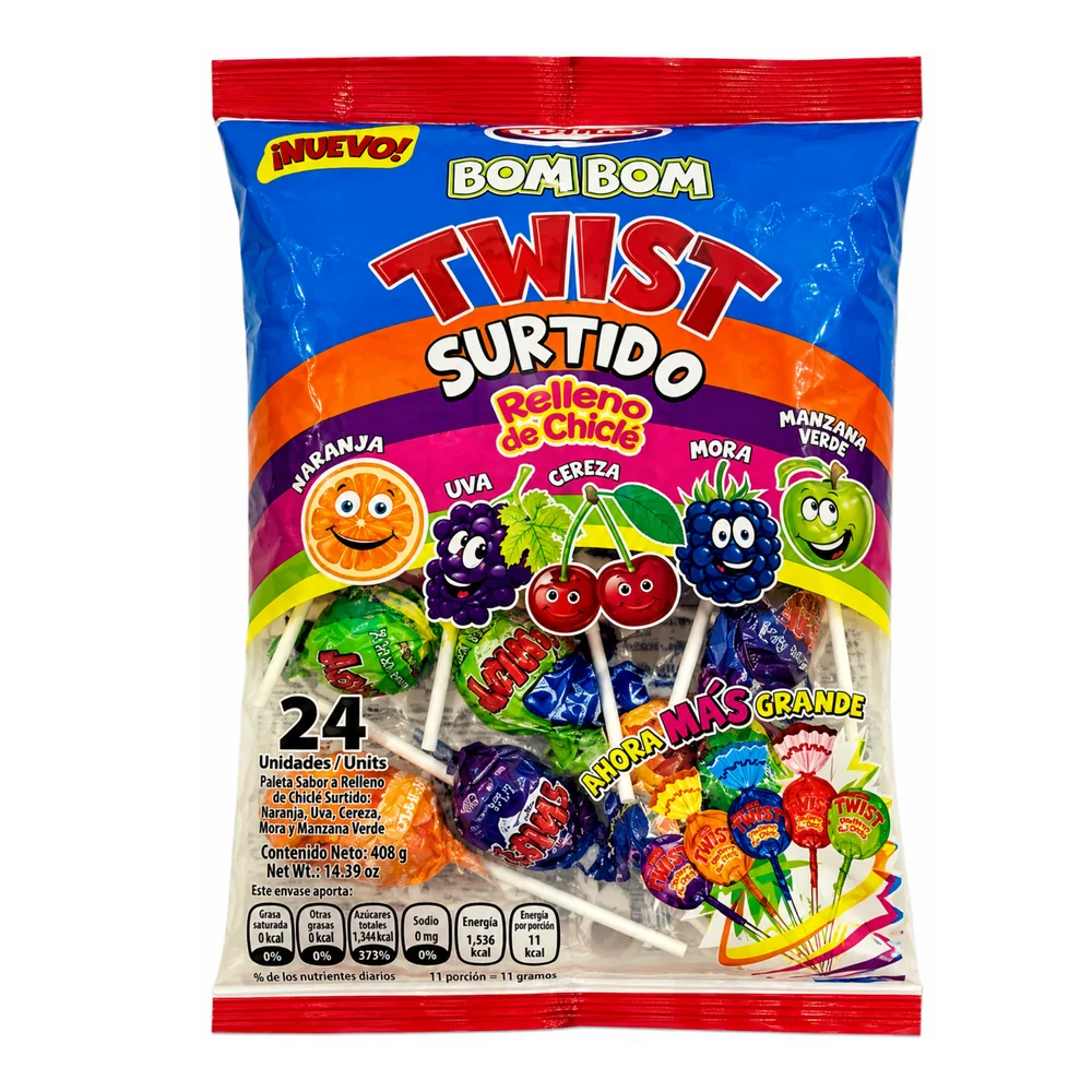 Bombom Venus 17gr – Bolsa de 24 unidades · Tipo:: Surtido/twis