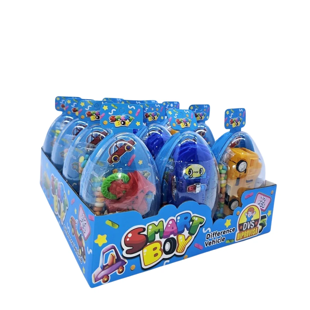 Toy Smart Boy Egg DVS – Display de 12 unidades