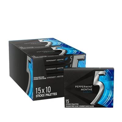 Wrigley's Five/5 10x15 · Pepermint/menta