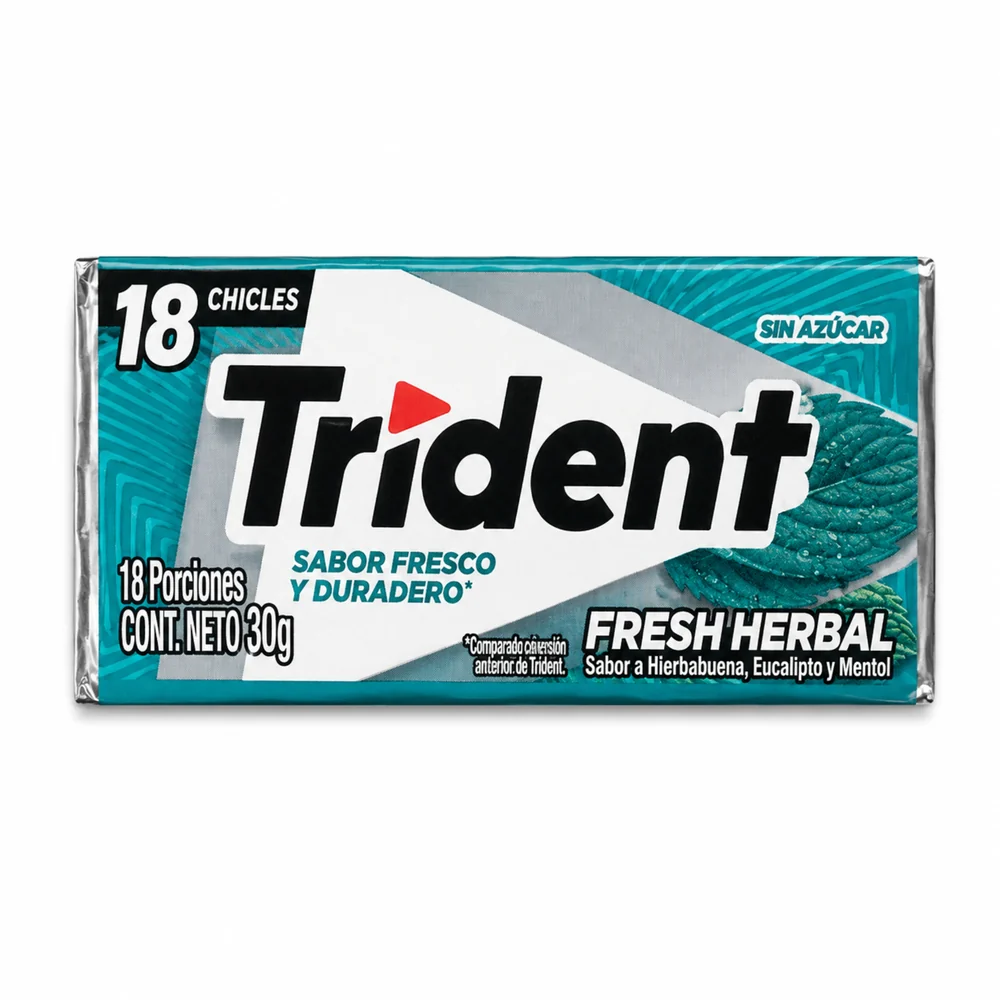 Trident Val-u-pak 12x12 · Fresh herbal