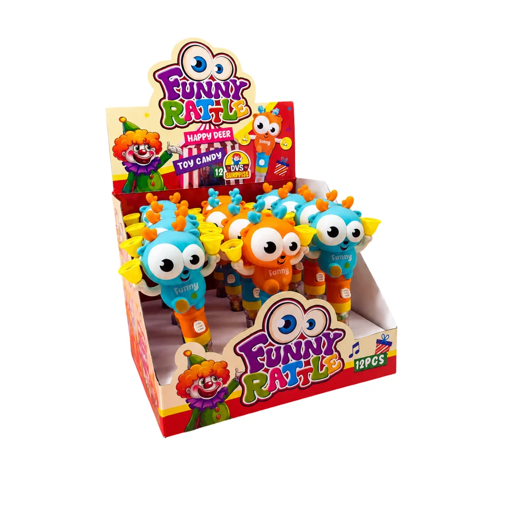 Toy Funny Rattle – Display de 12 unidades
